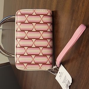🔥pink and White and brown style 5 Wallet Pink and White and brown style 5 Walle